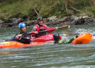 Corso tecnico soccorritore fluviale per canoisti
